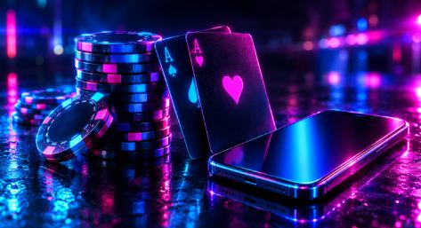 Kontakt oss hos beste-online-casino-norway.com, neonfarget casinomiljø for norske spillere